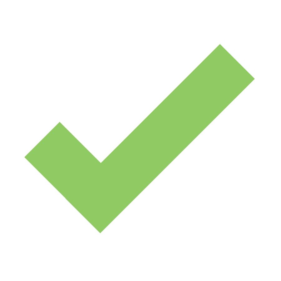 Green checkmark icon